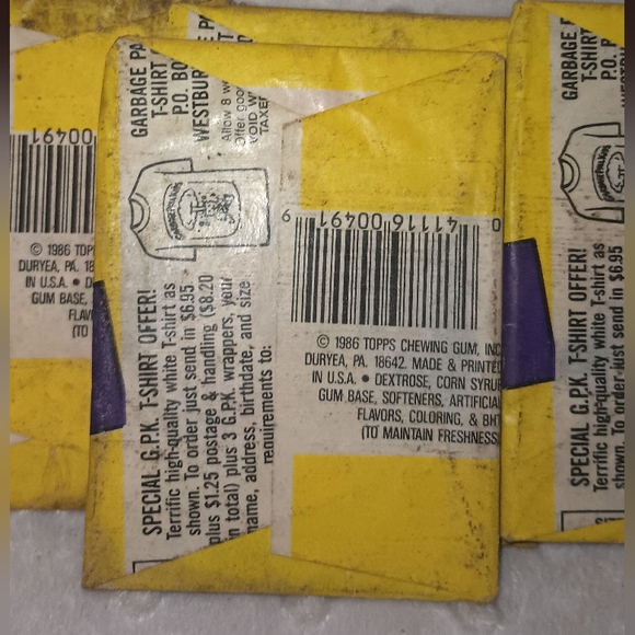 Garbage Pail Kid Stickers - Picture 4 of 4